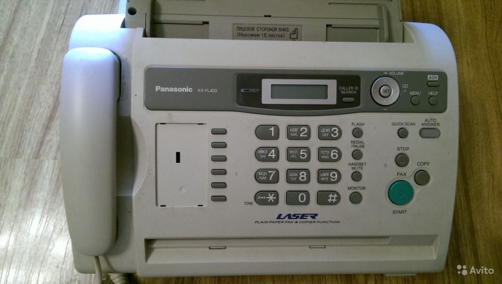 Продам факс Panasonic KX-FL403 в Москве. Фото 1