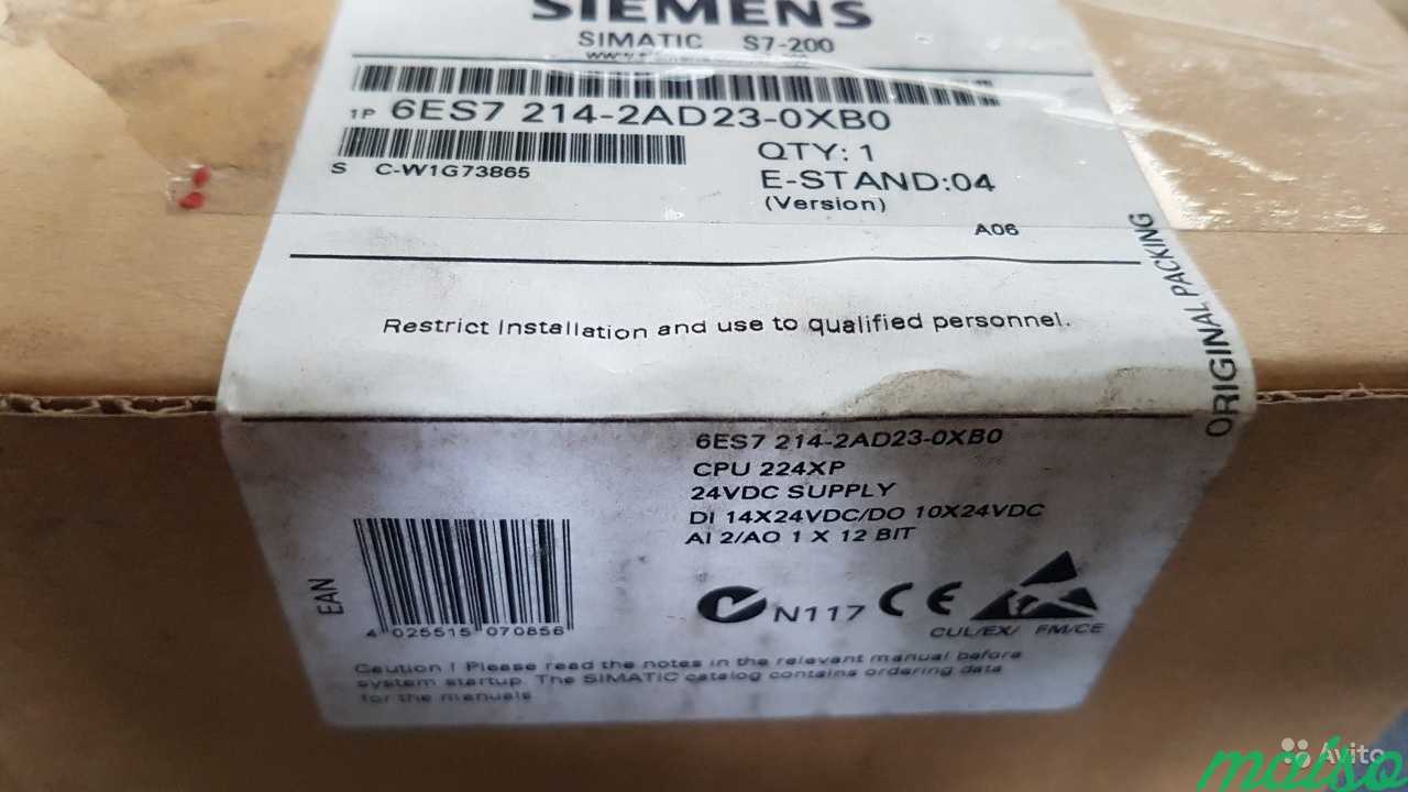 Siemens Simatic ET200S CPU Модули Новые в Москве. Фото 7