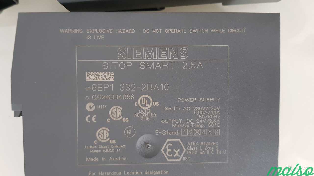 Siemens Simatic ET200S CPU Модули Новые в Москве. Фото 6