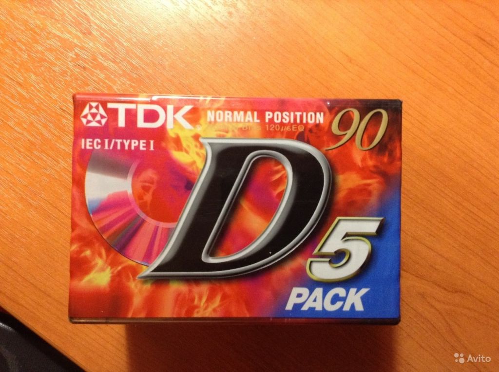 Аудиокассеты TDK новые в упаковке в Москве. Фото 1