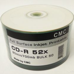 CD-R printable диски 700MB 52X