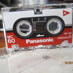 Новая фирменная аудио микро-кассета Panasonic
