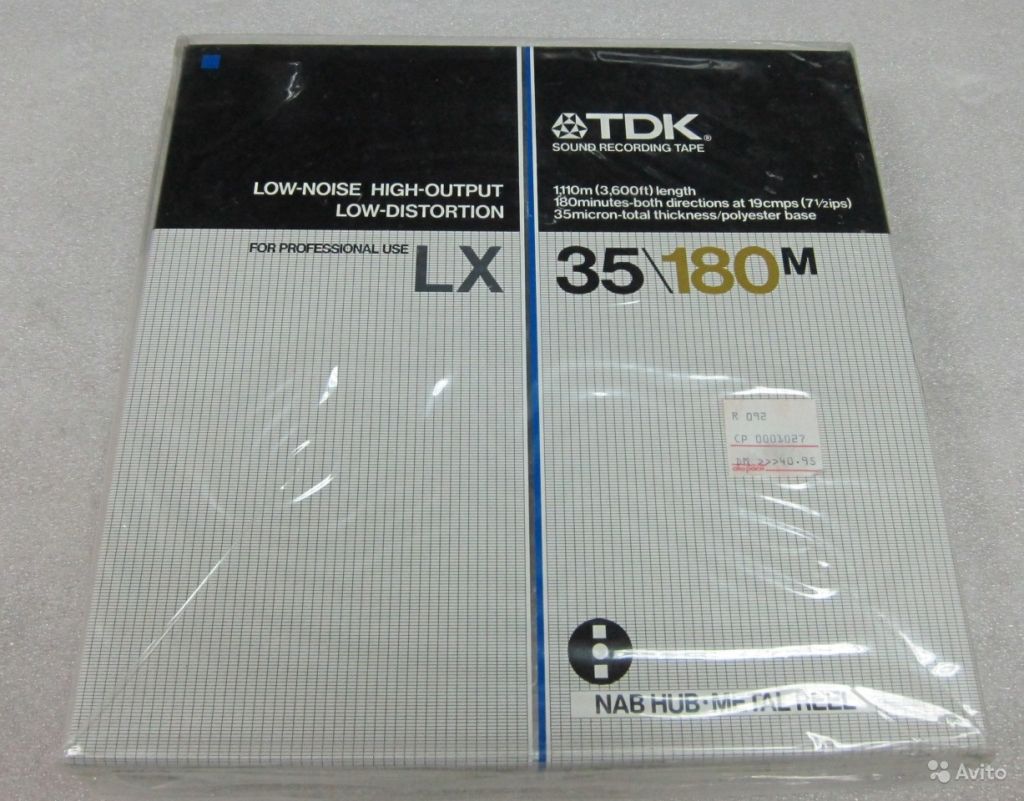 TDK LX 35-180 новые запечатанные под набы-2 шт в Москве. Фото 1