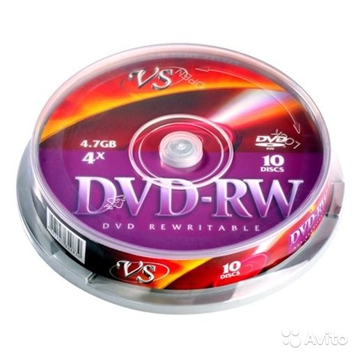 Dvd-rw диски новые в Москве. Фото 1