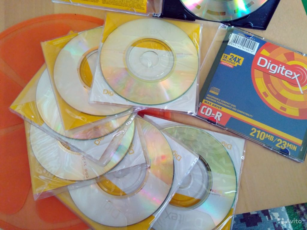 Диски mini CD-R digitex 210 mb 8 см в Москве. Фото 1