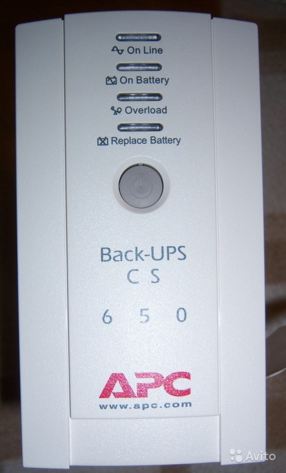 APC Back-UPS CS 650VA 230V в Москве. Фото 1