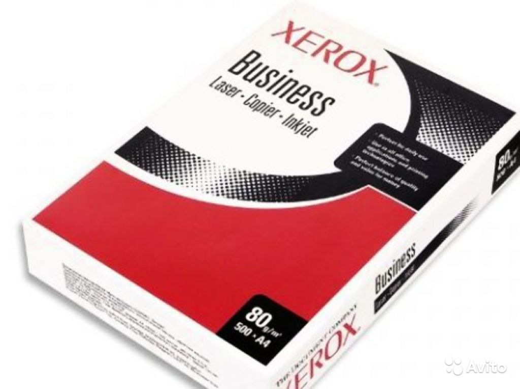 Бумага А3 Xerox Business А3, 80 г/кв. м, бел. 164 в Москве. Фото 1
