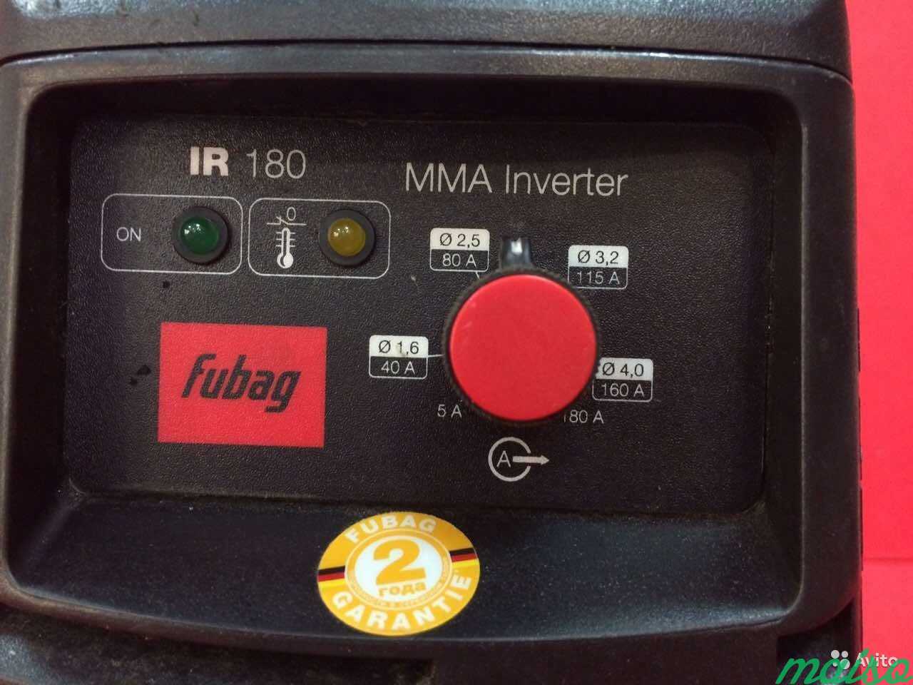 Сварочный инвертор Fubag IR 180 в Москве. Фото 5