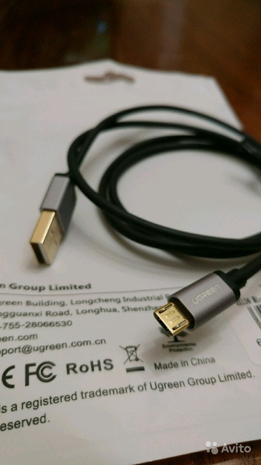 Микро USB 2.0 кабель в Москве. Фото 1