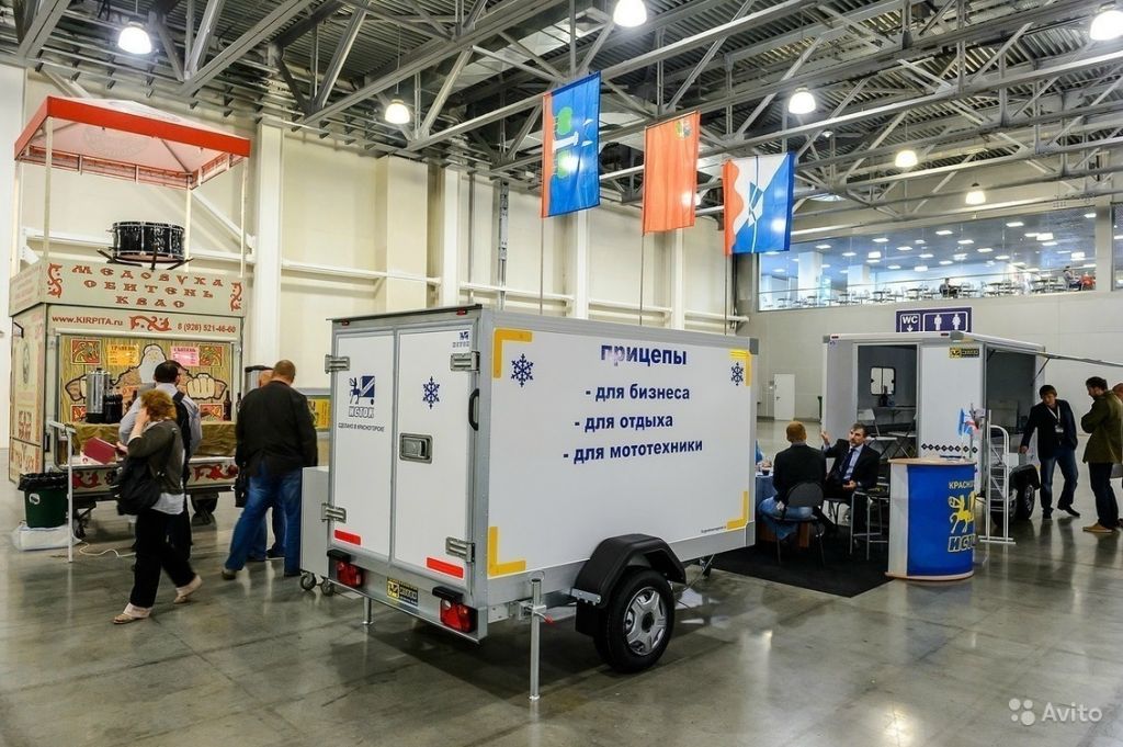 Прицеп-фургон изотермический рефрижераторный в Москве. Фото 1