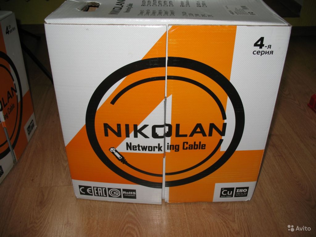 UTP кабель NKL 4140A-GY 305м в Москве. Фото 1
