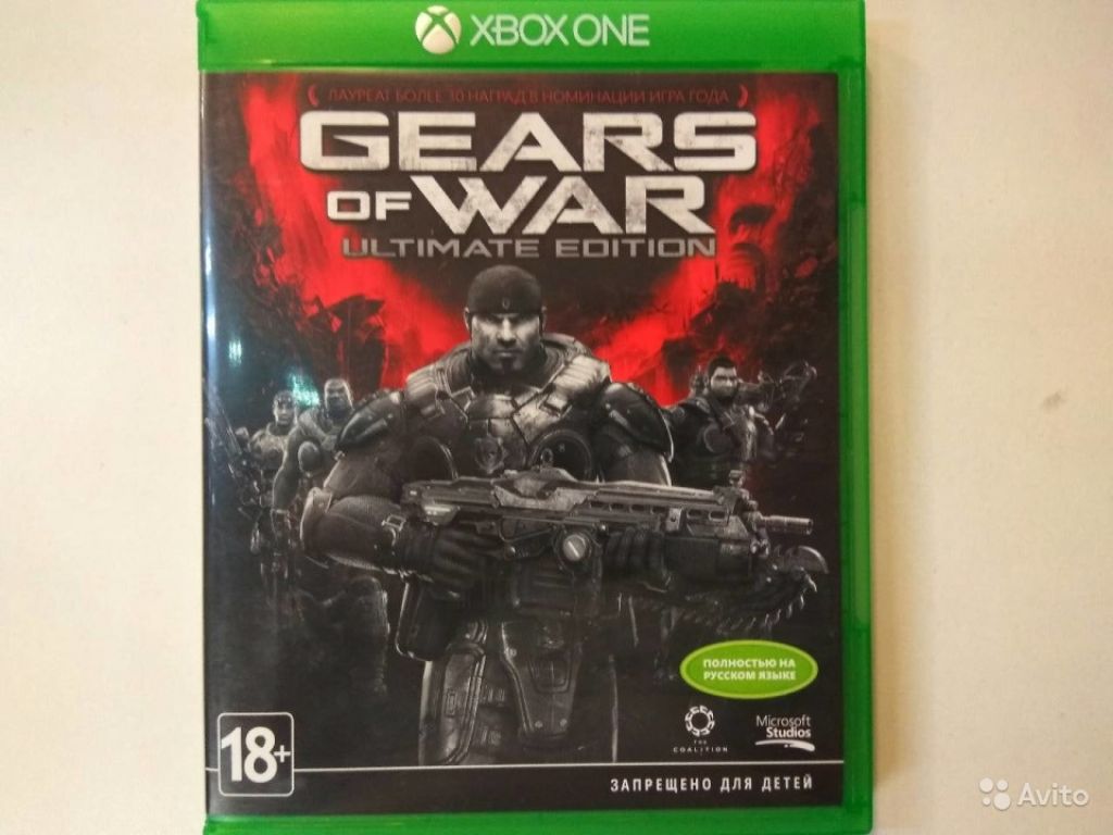 Игра для Xbox ONE Gears of War Ultimate Edition в Москве. Фото 1