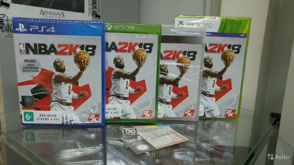 NBA 2K18 для PS4 X1 + Обмен Доставка в Москве. Фото 1