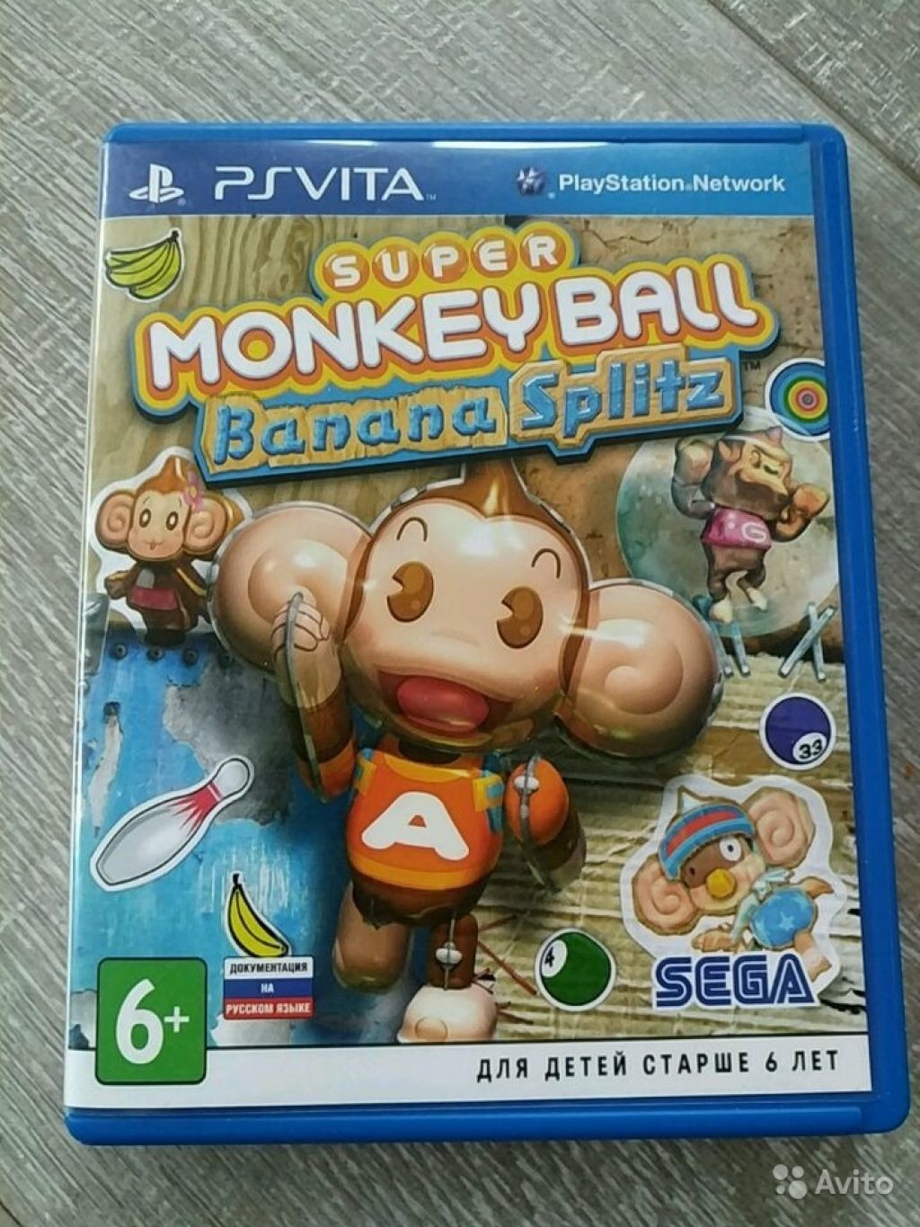 Monkey Ball Игра для Sony PS Vita в Москве. Фото 1