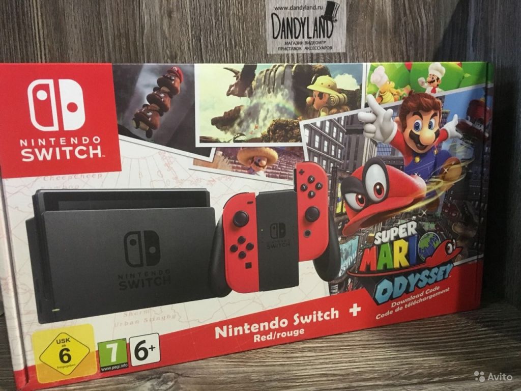 Nintendo switch купить в москве. Игровая приставка Nintendo Switch с игрой super Mario Odyssey. Картридж super Mario Odyssey для Nintendo Switch. Ростест на Нинтендо свитч. Джойстик для Нинтендо свитч Марио.