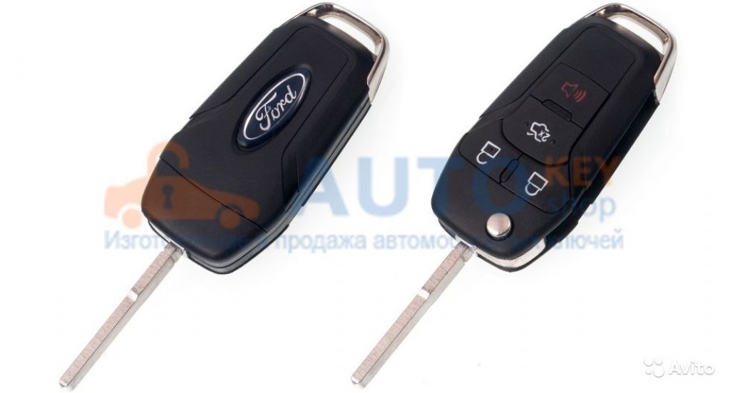 Ключ для Ford Mondeo 2014-2016 г.в в Москве. Фото 1