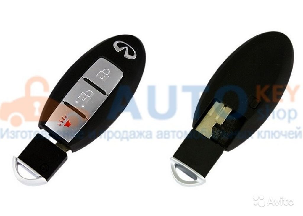 Ключ для Infiniti FX37 2008-2010 г.в в Москве. Фото 1