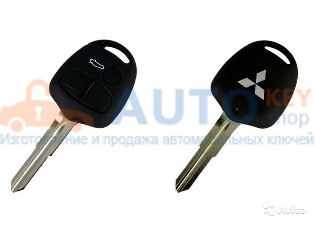 Ключ для Mitsubishi Pajero Sport 2008-2013 г.в в Москве. Фото 1