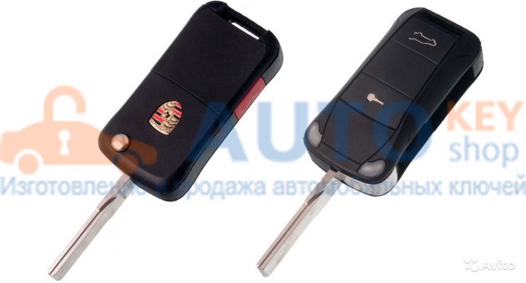 Ключ для Porsche Cayenne с 2003-2010 г.в. 315Mhz б в Москве. Фото 1