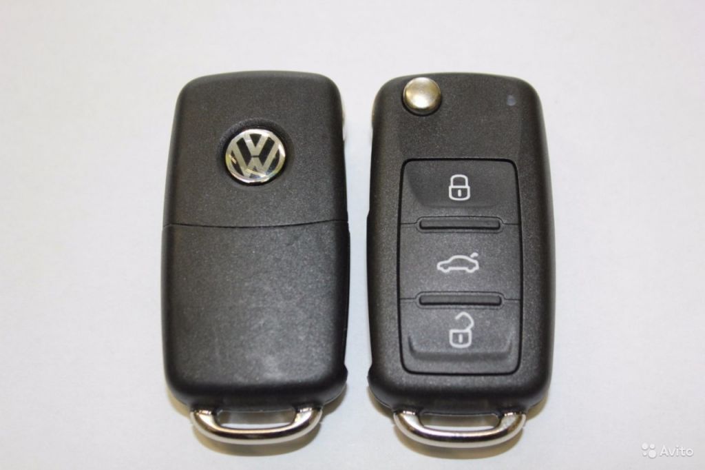 Ключ зажигания для Volkswagen в Москве. Фото 1