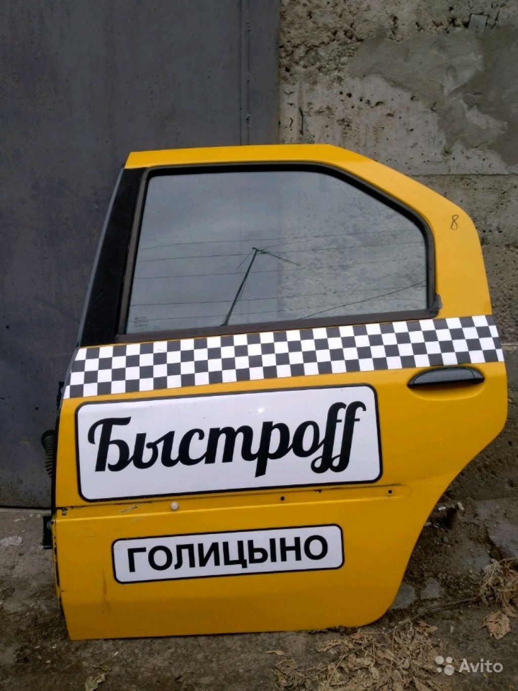 Дверь задняя левая Рено Логан /Renault Logan в Москве. Фото 1