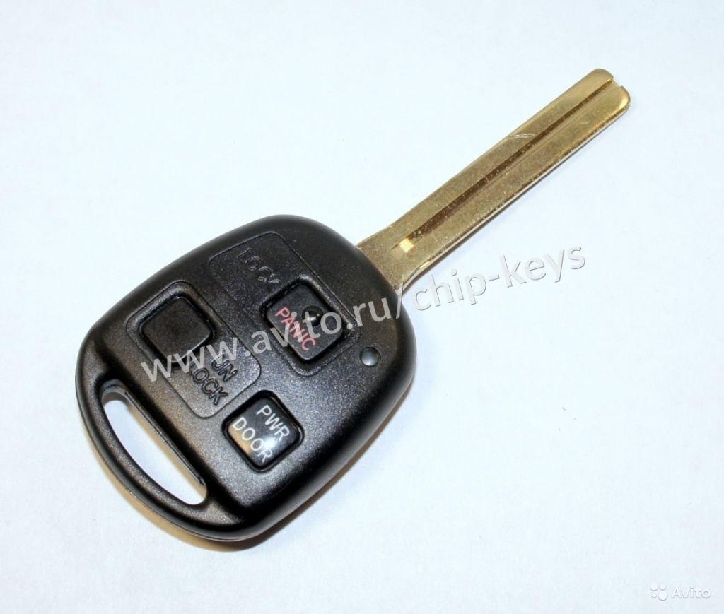 Ключ Лексус, Lexus RX, ES, GS, 3 кнопки, 315 Мгц в Москве. Фото 1