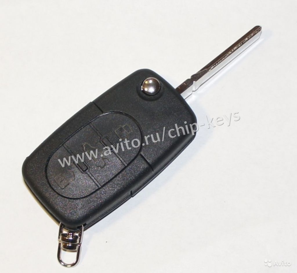 Ключ Volkswagen Passat B5, 3 кнопки, 433Мгц. ID48 в Москве. Фото 1