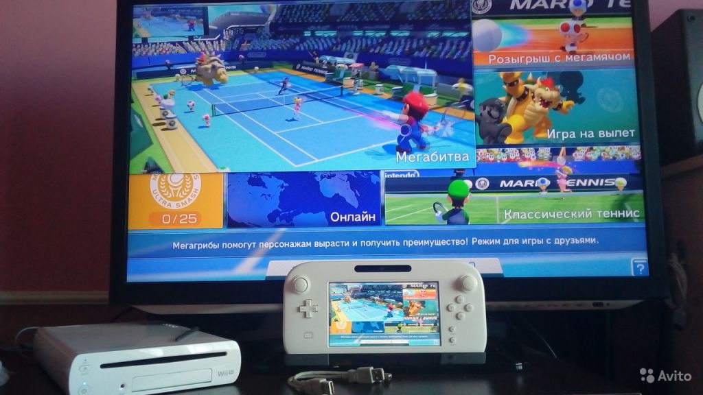 Nintendo Wii U Прошита +320гб +pro controller в Москве. Фото 1