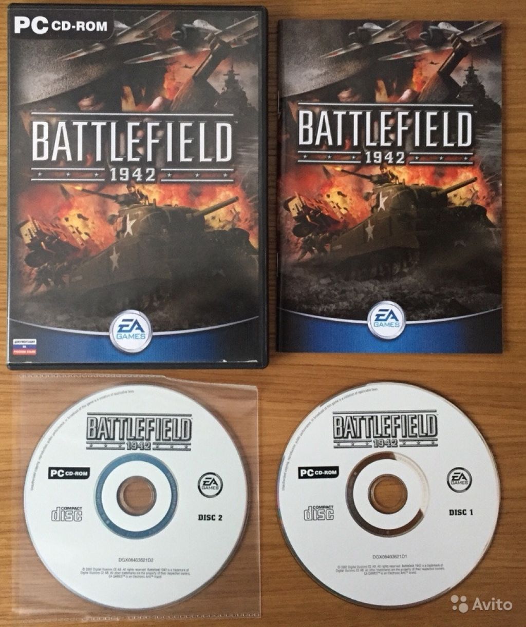 Игра на PC (2CD) Battlefield1942 (EA games) в Москве. Фото 1