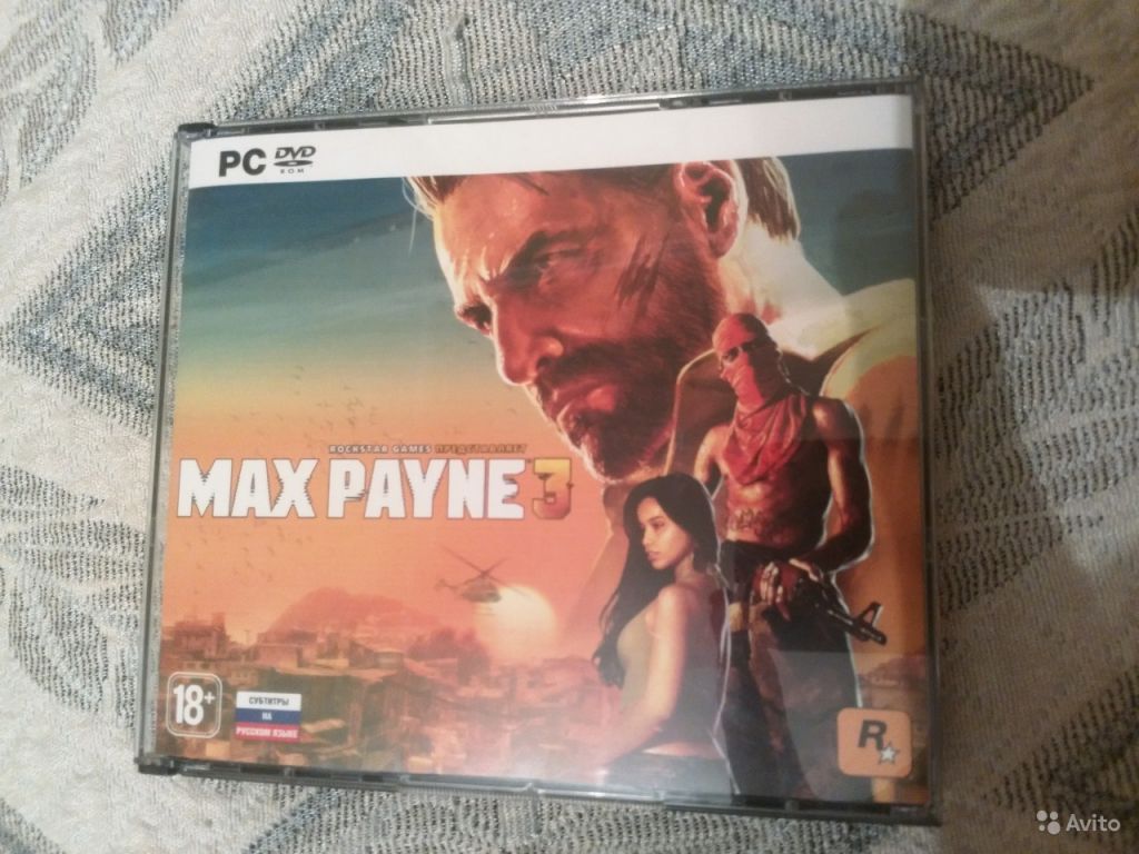 Max Payne 3 (1С-софтклаб, 4 DVD) в Москве. Фото 1