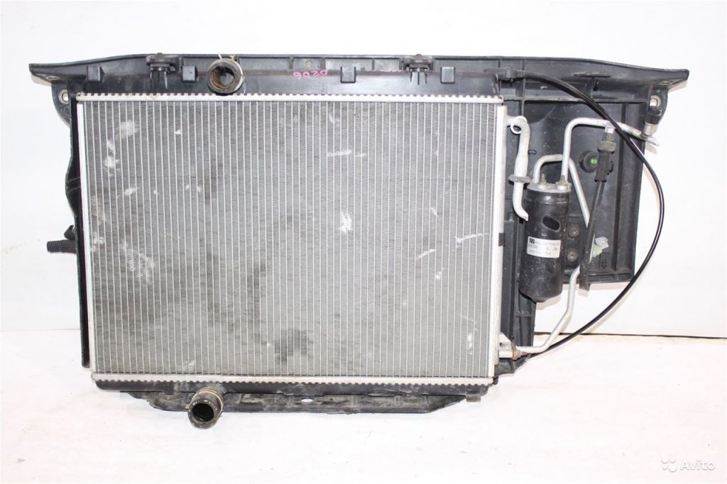 Телевизор Peugeot 206 Радиатор 1.4 вентилятор в Москве. Фото 1