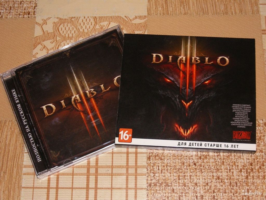 Компьютерные игры Diablo 3, StarCraft 2 (лицензия) в Москве. Фото 1