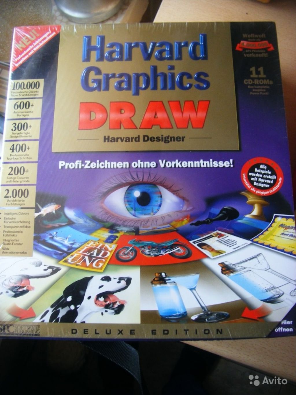 Harvard Graphics Draw, Designer, Serif 1999 год в Москве. Фото 1