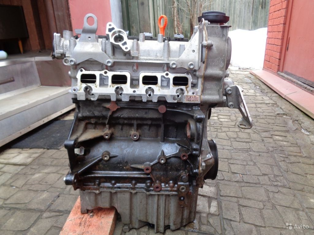 Двигатель 1.4 caxa 122 л/с 2012г джетта 6 5 разбор в Москве. Фото 1