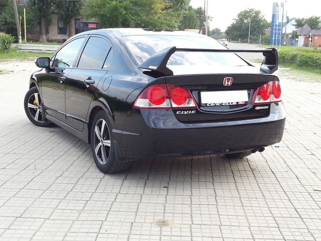 Honda Civic 4d спойлер артикул