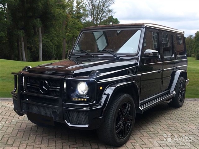 Mercedes Gelandewagen с кенгурятником