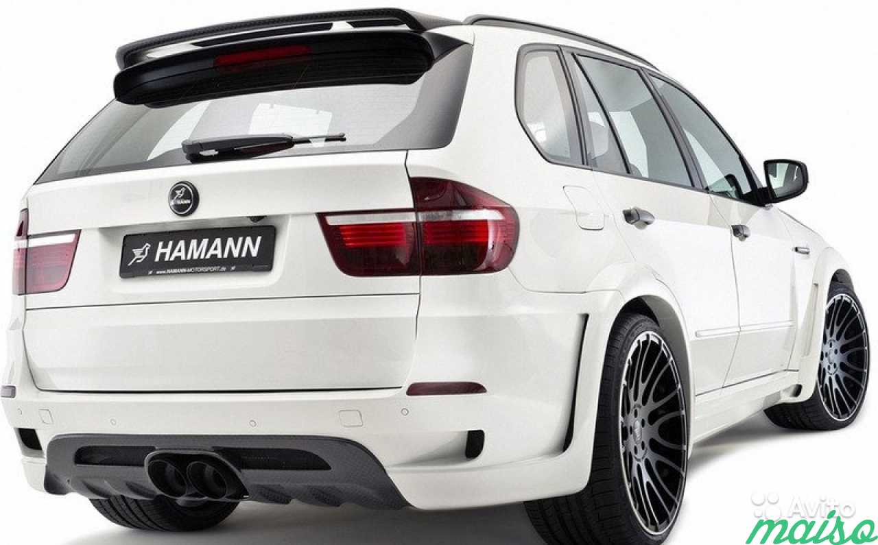 Спойлер «Hamann» на BMW X5 в Санкт-Петербурге. Фото 4