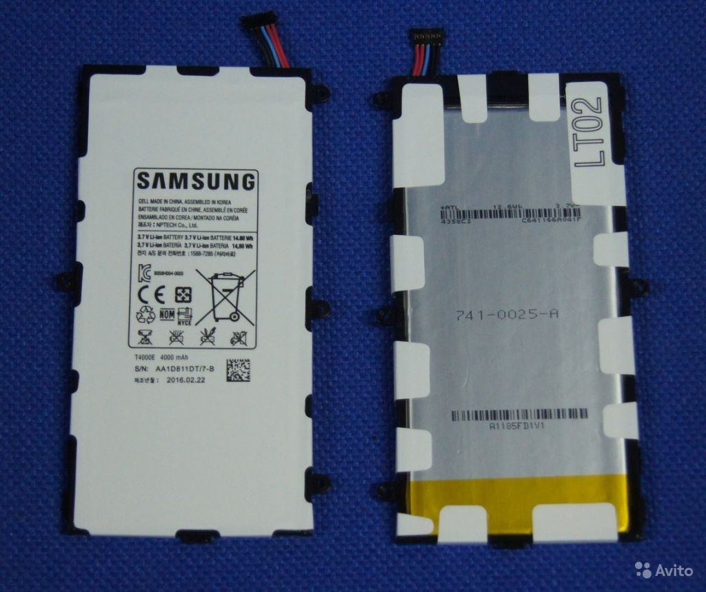 Аккумулятор для Samsung Galaxy Tab 3 / T210 в Москве. Фото 1