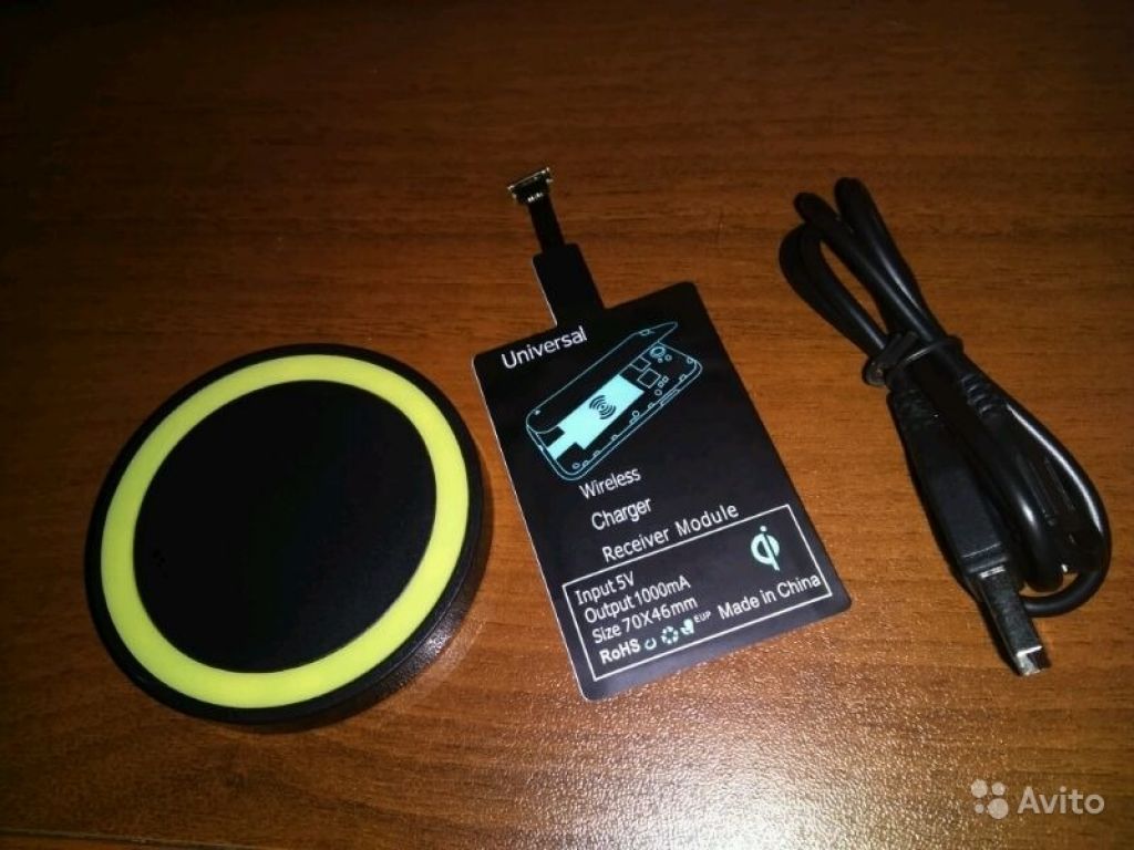 Беспроводное зарядное устройство для micro USB в Москве. Фото 1