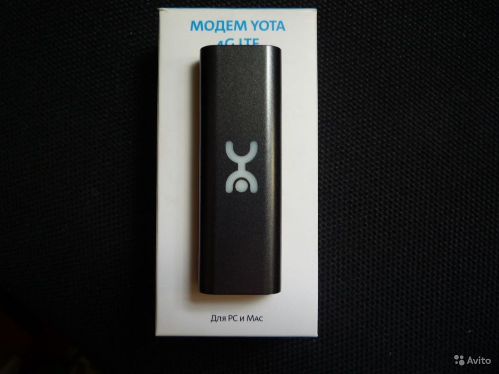 Yota -модем в Москве. Фото 1