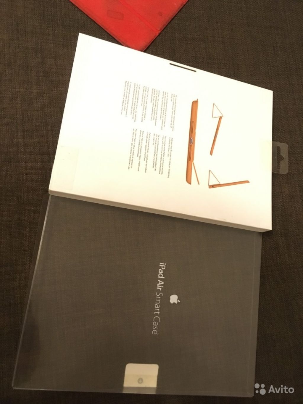 Smart Case iPad Air 1 красный + коробка в Москве. Фото 1