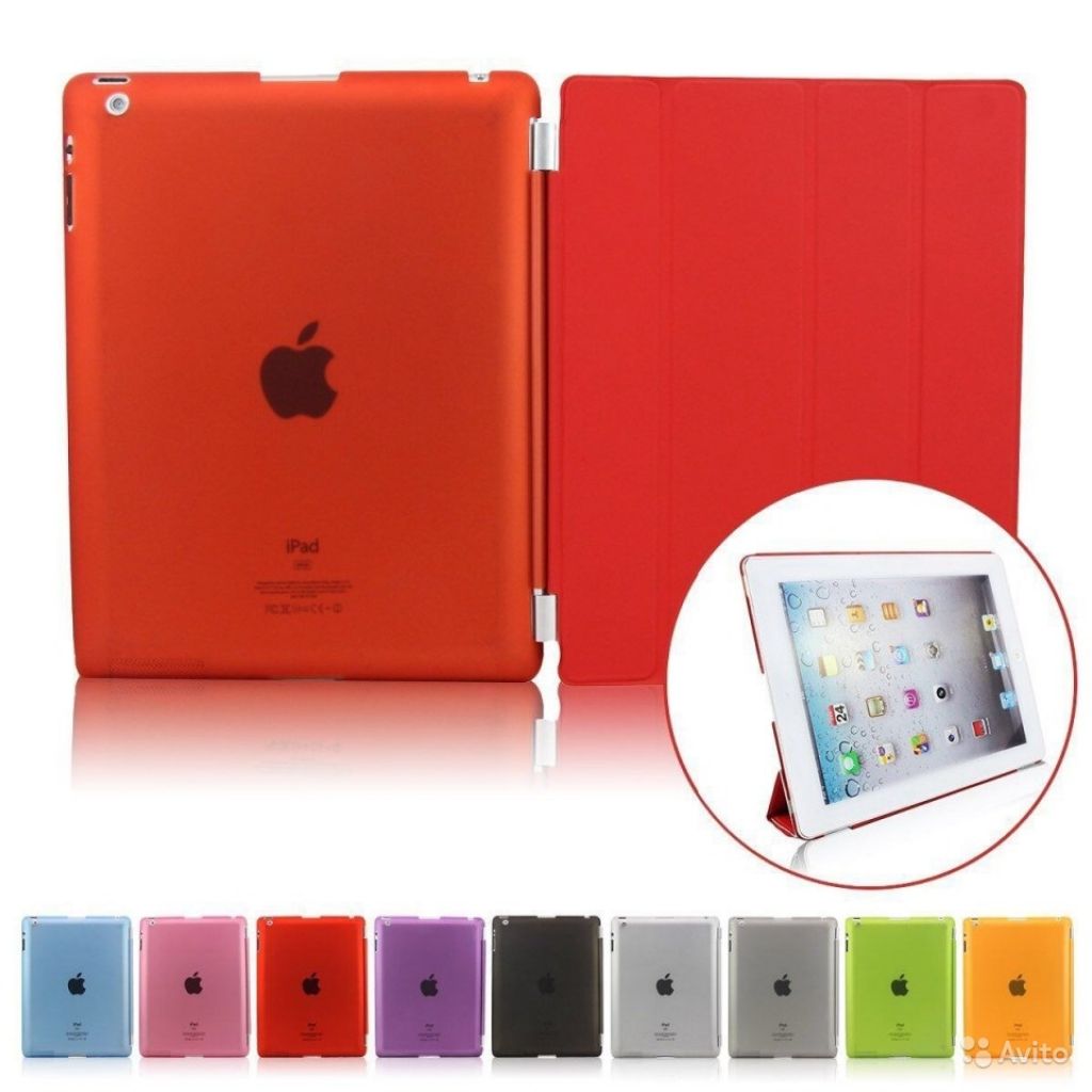 Красный thin case для iPad Mini 1/2/3 mini 4 kobl в Москве. Фото 1